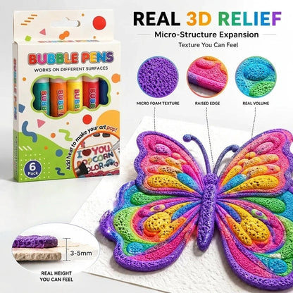 ⏳LAST DAY BUY 1 GET 1 FREE!!🎁🔮Magic Pen – Draw 3D with one stroke!🎄 DIY Bubble Popcorn Drawing Pens 🔥