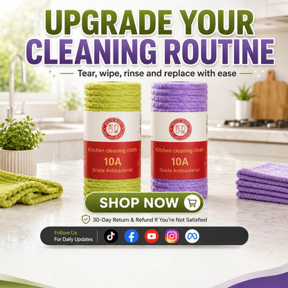 🗞️Multipurpose Reusable Tear-Off Cleaning Cloth Roll