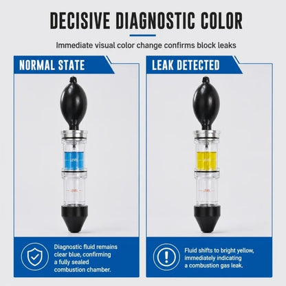 🚗 Combustion Leak Tester Kit – Detect Possible Head Gasket & Cooling System Leaks 🔧