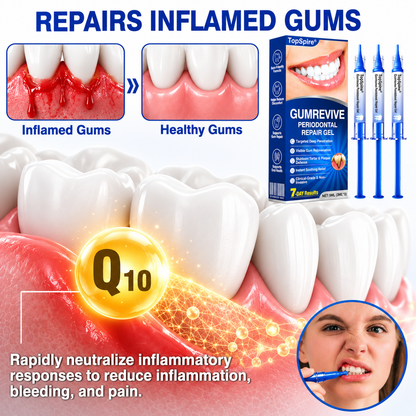 👨‍⚕️🦷🛡️TopSpire® GumRevive Periodontal Repair Gel