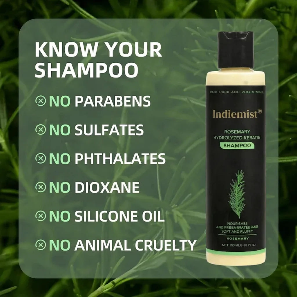 🔥LAST DAY 50% OFF - 🎅Organic Rosemary Hair Growth Shampoo