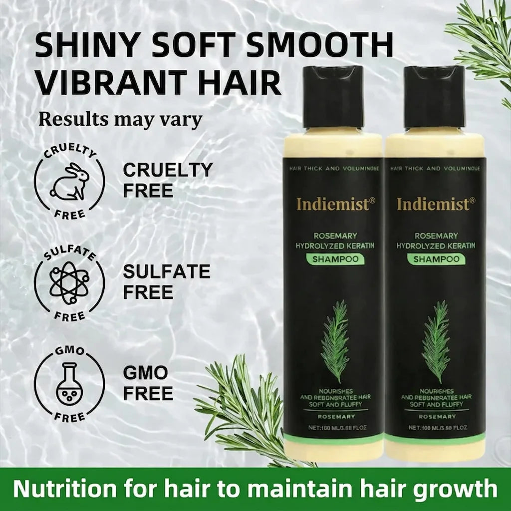 🔥LAST DAY 50% OFF - 🎅Organic Rosemary Hair Growth Shampoo
