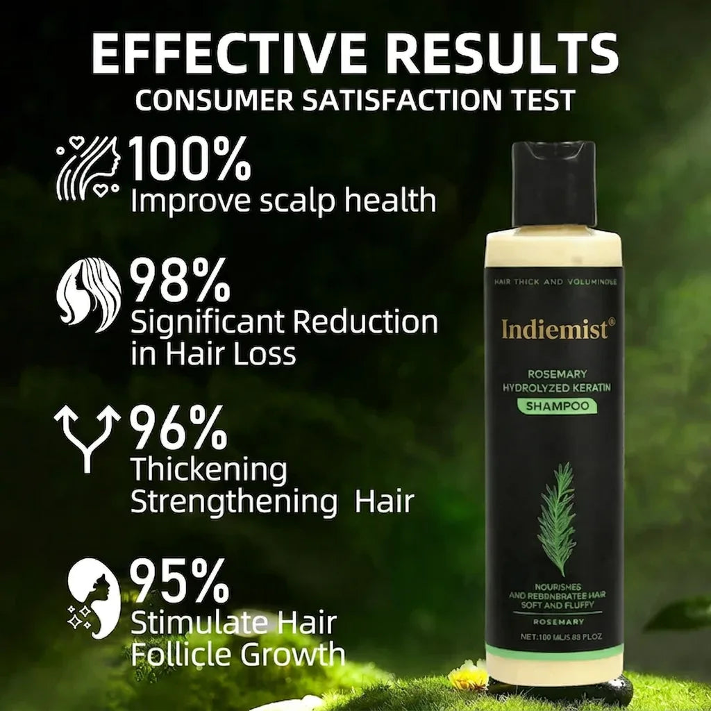 🔥LAST DAY 50% OFF - 🎅Organic Rosemary Hair Growth Shampoo