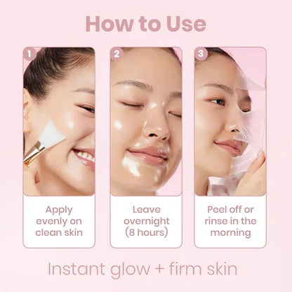 🌙✨ Indiemist™ Overnight Collagen Mask | Firm • Hydrate • Brighten While You Sleep