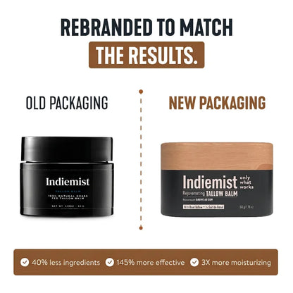 ✨ Look Younger, Feel Confident 🧴 Indiemist™ Wrinkle Defense Tallow Balm
