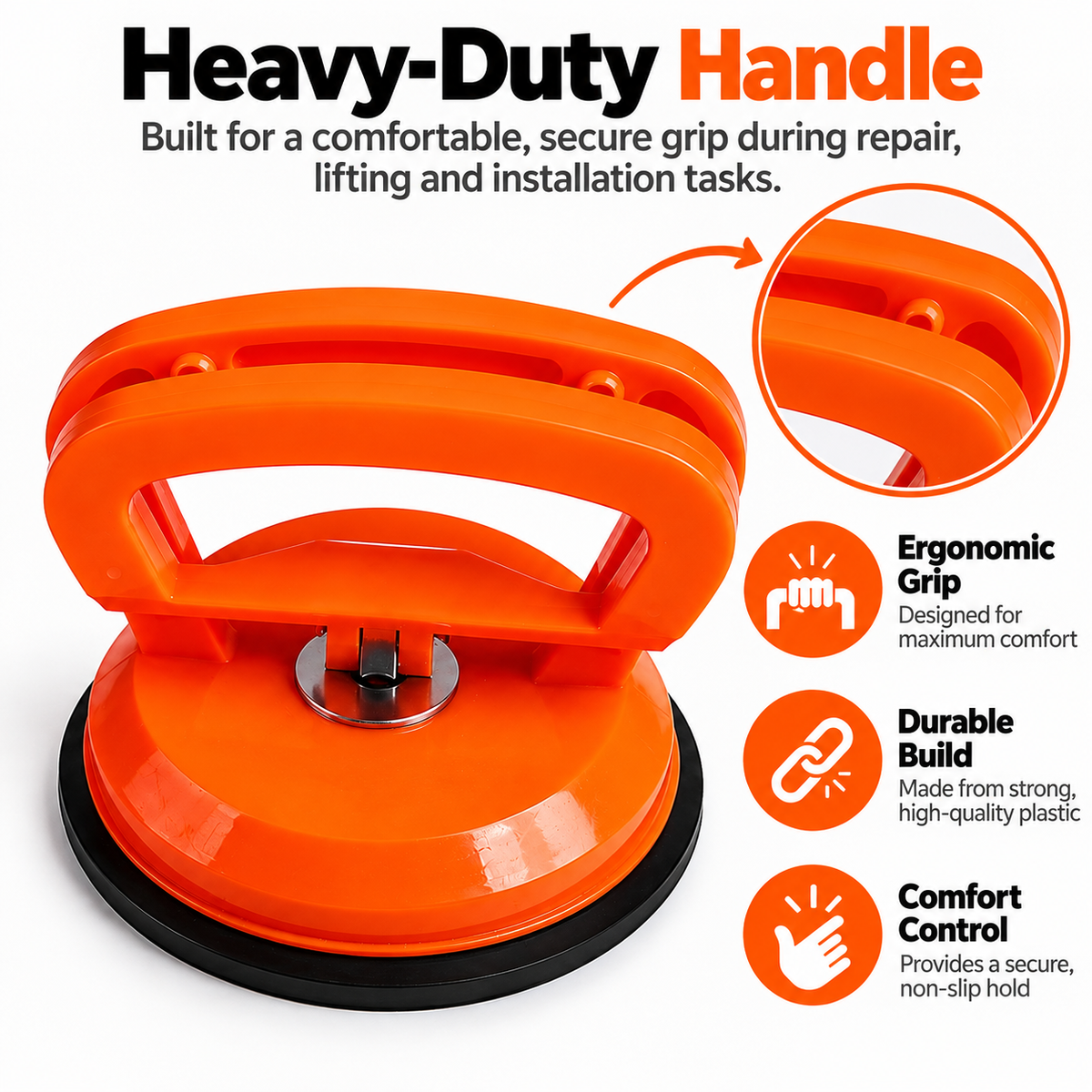 🛠️ Heavy-Duty Suction Cup Dent Puller – Multi-Purpose Panel Lifter 🚗