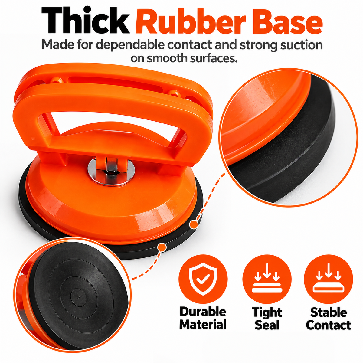 🛠️ Heavy-Duty Suction Cup Dent Puller – Multi-Purpose Panel Lifter 🚗