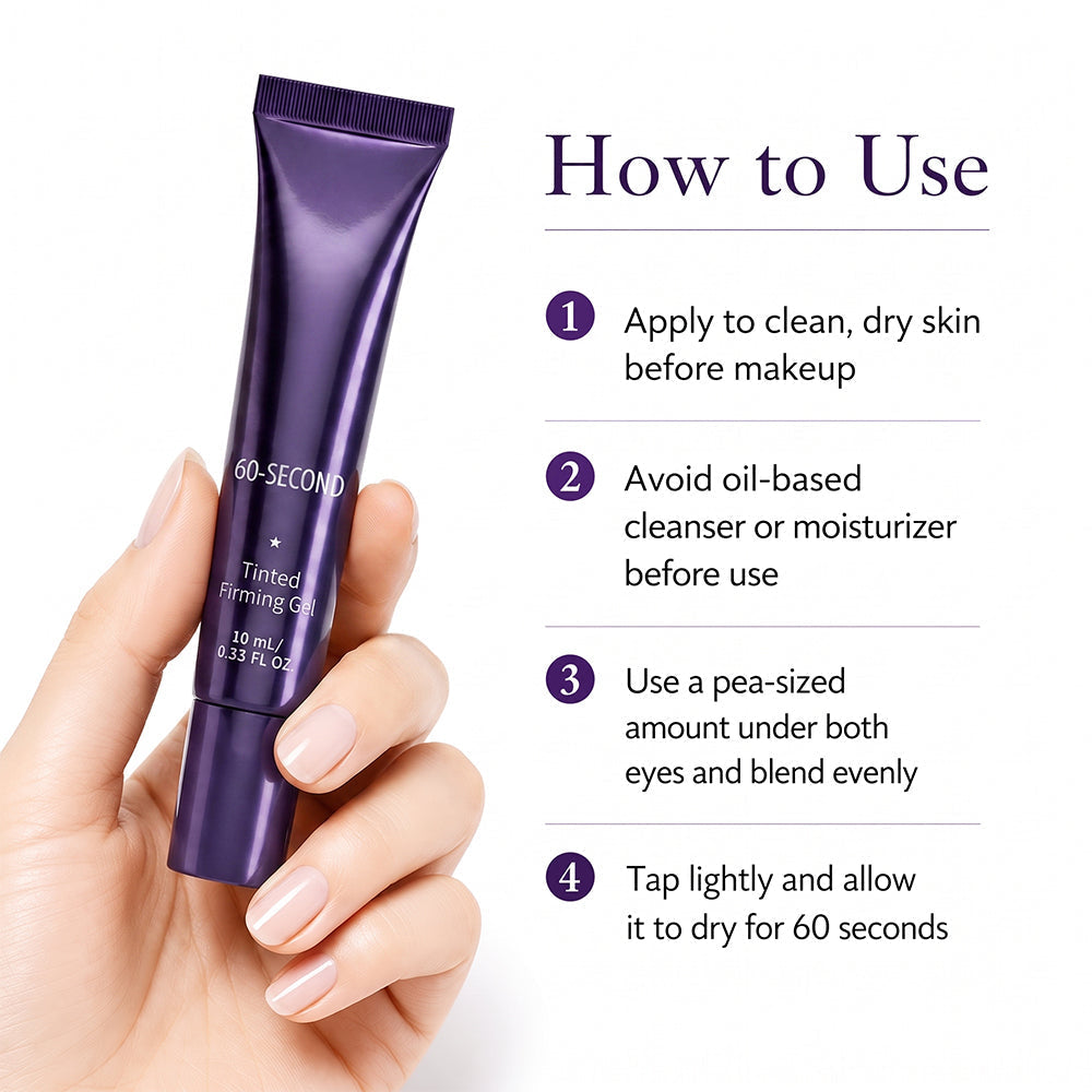 ✨ 60-Second Eye Lift — Instant Firming Magic