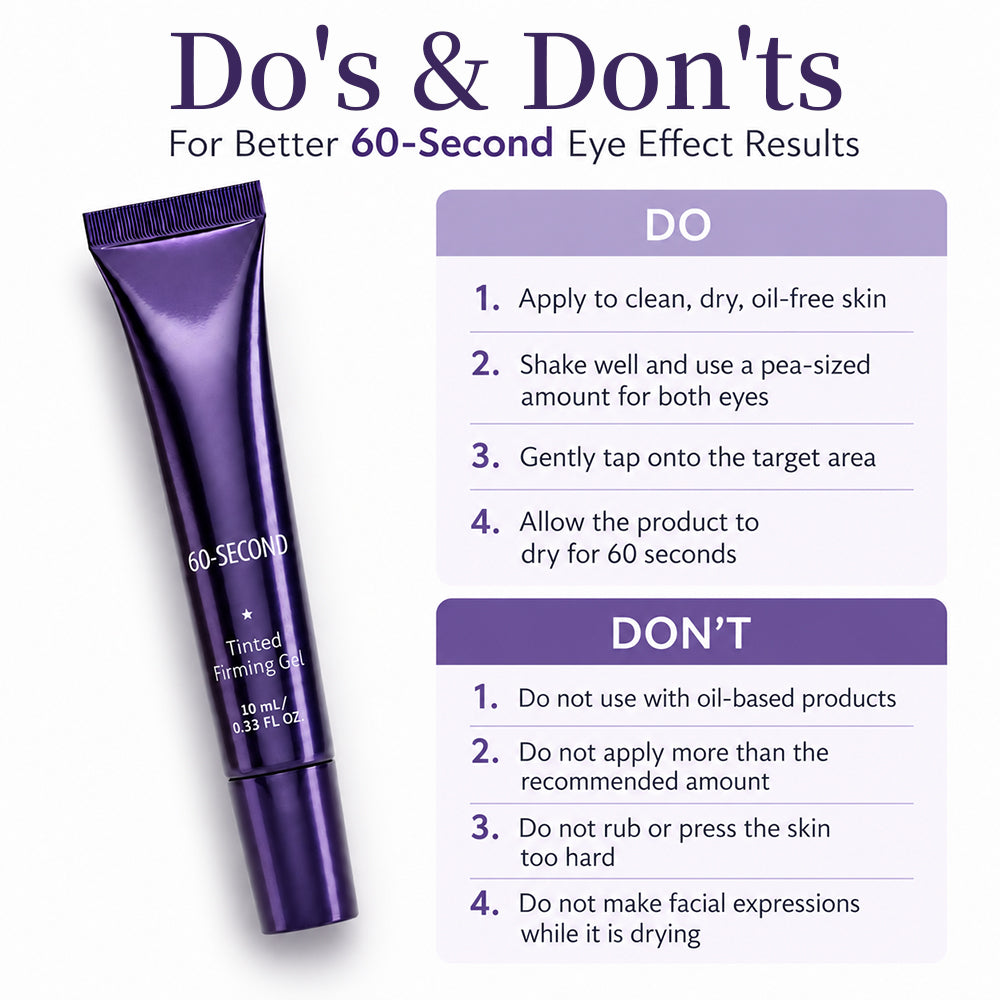 ✨ 60-Second Eye Lift — Instant Firming Magic