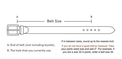 🔥100% Handmade Full-grain Buffalo Leather Belt