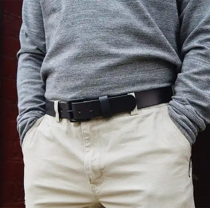 🔥100% Handmade Full-grain Buffalo Leather Belt