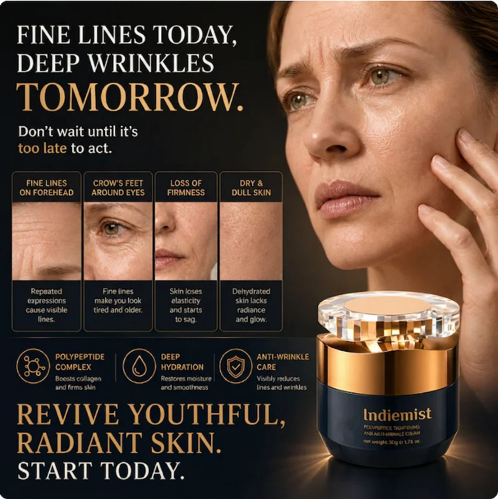 ✨ Indiemist Peptide Firming Face Cream | Youthful & Radiant Skin 🌿