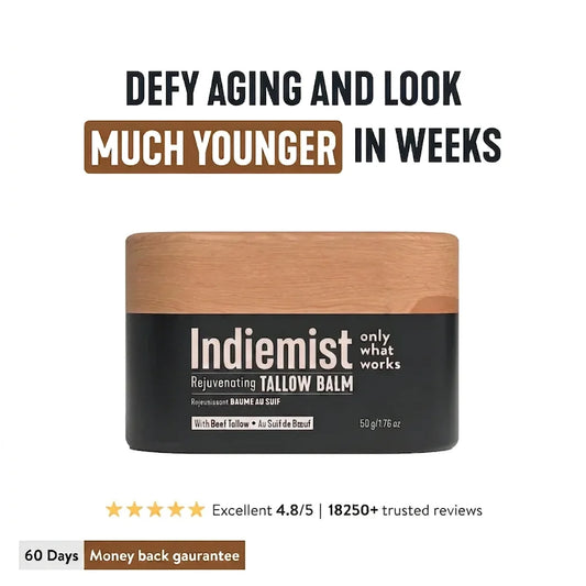✨ Look Younger, Feel Confident 🧴 Indiemist™ Wrinkle Defense Tallow Balm