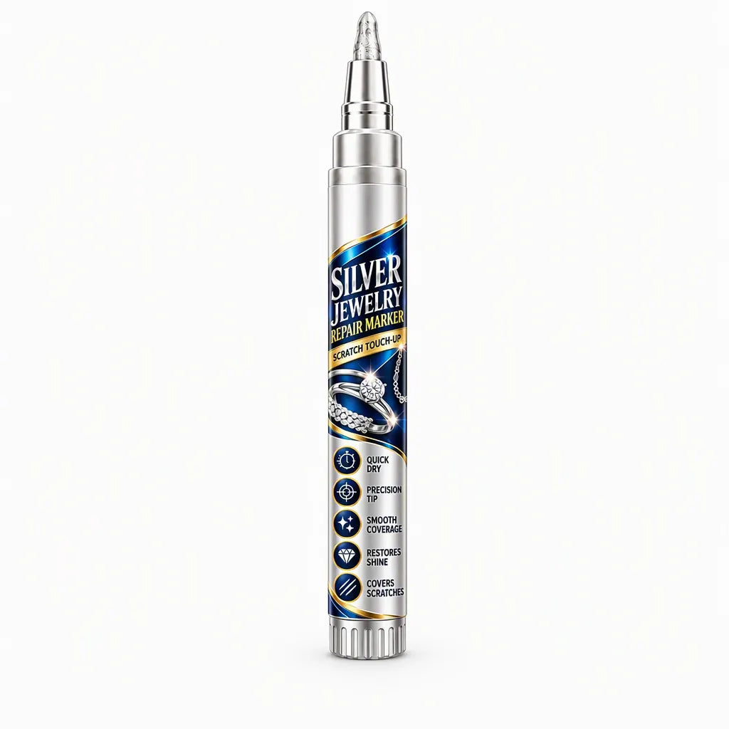 ✨ Silver-Tone Jewelry Touch-Up Pen