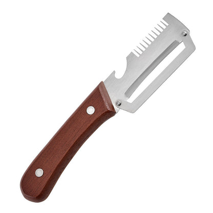 🎁 Buy One, Get One Free 🔪 Premium 3-in-1 Stainless Steel Vegetable Peeler