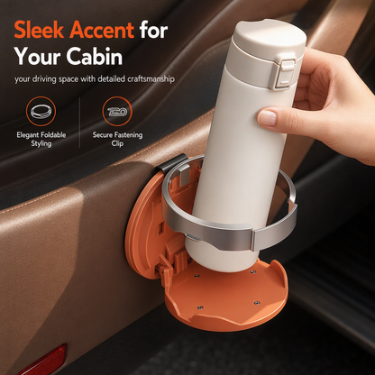 🚗🥤Foldable Car Door Drink Holder